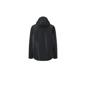 CRIVIT Herren Allwetterjacke, verlängerte Rückseite (Schwarz/Grau, XL (56/58)) - B-Ware neuwertig
