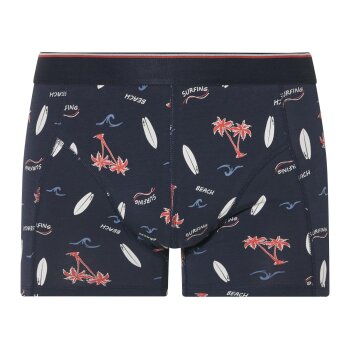 LIVERGY® Herren-Boxer, 3 Stück, 6/L, navy/grau - B-Ware neuwertig