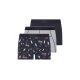 LIVERGY® Herren-Boxer, 3 Stück, 6/L, navy/grau - B-Ware neuwertig