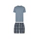 esmara Men Herren Pyjama (blau/navy/grau, XXL (60/62)) - B-Ware neuwertig