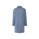 ESMARA® Damen Mantel, in eleganter Veloursoptik (Blau, 40) - B-Ware neuwertig
