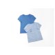 lupilu® Kinder-T-Shirts, 2 Stück (hellblau/blau, 110/116) - B-Ware neuwertig