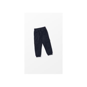 LUPILU® Kinder-Cargojogger, mit elastischem Bund, 110/116, navy - B-Ware neuwertig