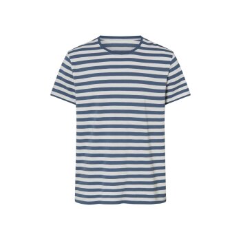 esmara Men Herren T-Shirt, reine Baumwolle (Streifen,...