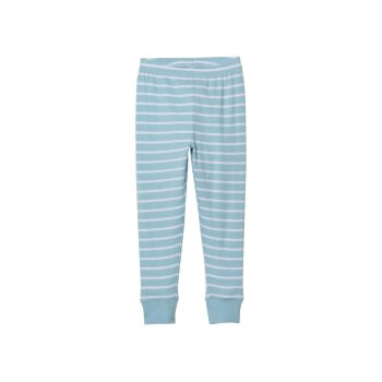 LUPILU® Kleinkinder-Ripp-Pyjama, 122/128, hellblau - B-Ware neuwertig
