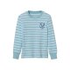 LUPILU® Kleinkinder-Ripp-Pyjama, 122/128, hellblau - B-Ware neuwertig