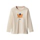 lupilu® Kleinkinder Jungen Pyjama (beige/navy, 122/128) - B-Ware neuwertig