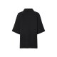 ESMARA® Damen/Herren Hemd, in Satin-Optik (Schwarz, L (44/46)) - B-Ware neuwertig