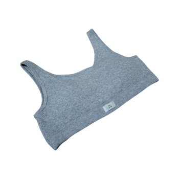 esmara® Damen Ripp-Bustier, M (40/42), grau - B-Ware...
