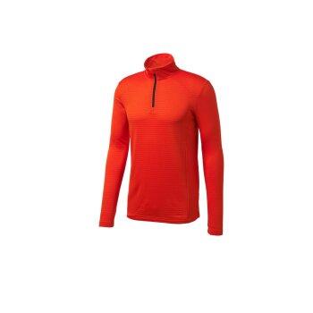 CRIVIT Herren Fleece-Funktionsshirt (Orange, L (52/54)) - B-Ware neuwertig
