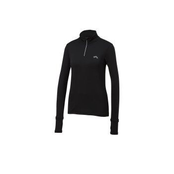 CRIVIT Damen Thermo-Funktionsshirt (Schwarz, M(40/42)) - B-Ware neuwertig