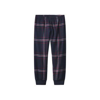 lupilu® Kleinkinder Pyjama mit Hose aus Flanell (Navy, 110/116) - B-Ware neuwertig