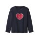 lupilu® Kleinkinder Pyjama mit Hose aus Flanell (Navy, 110/116) - B-Ware neuwertig