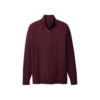 esmara® MEN Herren-Strickjacke, XL, bordeaux - B-Ware...