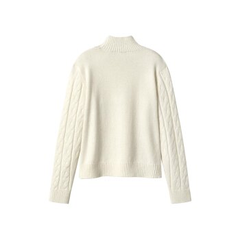 ESMARA® Damen Strickpullover (weiß, XS(32/34)) - B-Ware neuwertig