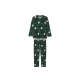 LUPILU® Kinder-Velours-Pyjama (Grün, 110/116) - B-Ware neuwertig