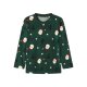 LUPILU® Kinder-Velours-Pyjama (Grün, 110/116) - B-Ware neuwertig