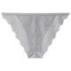 ESMARA® Damen Slips mit Spitze, 2 Stück (Silber, M(40/42)) - B-Ware neuwertig