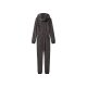 ESMARA® Damen Plüsch-Jumpsuit (Dunkelgrau, M(40/42)) - B-Ware neuwertig