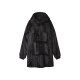 ESMARA® Damen/Herren Plüsch-Hoodie, S/M, schwarz - B-Ware neuwertig