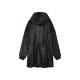 ESMARA® Damen/Herren Plüsch-Hoodie, S/M, schwarz - B-Ware neuwertig