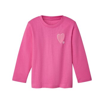 LUPILU® Kinder-Langarmshirts, 2 Stück, 86/92, rosa - B-Ware neuwertig