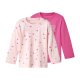 LUPILU® Kinder-Langarmshirts, 2 Stück, 86/92, rosa - B-Ware neuwertig