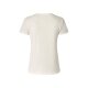 esmara® Damen-Rippstrick-T-Shirt, M 38/40, weiß - B-Ware neuwertig