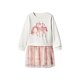 lupilu® Kleinkinder Sweatkleid (Weiß, 110/116) - B-Ware neuwertig