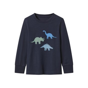 LUPILU® Kleinkinder-Pyjama, 110/116, navy - B-Ware neuwertig
