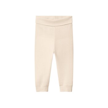 LUPILU® Premium Baby Jogginghose Wolle/Seide (Beige, 86/92) - B-Ware neuwertig