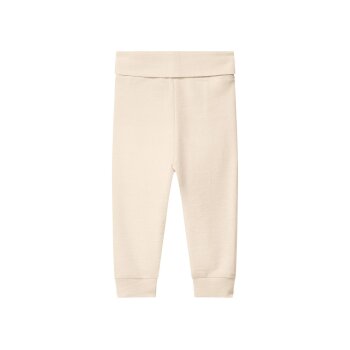 LUPILU® Premium Baby Jogginghose Wolle/Seide (Beige, 86/92) - B-Ware neuwertig