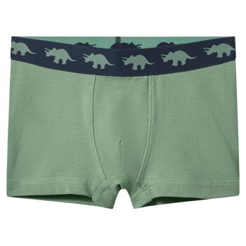 LUPILU® Kinder Boxer, 5 Stück (Grün, 110/116) - B-Ware neuwertig