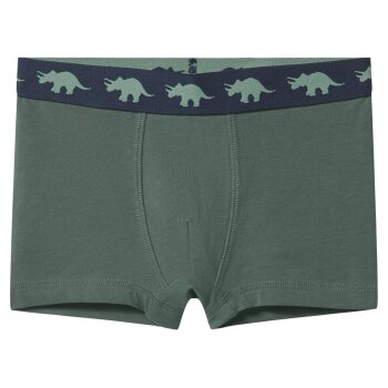 LUPILU® Kinder Boxer, 5 Stück (Grün, 110/116) - B-Ware neuwertig