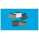 LUPILU® Kinder Boxer, 5 Stück (Grün, 110/116) - B-Ware neuwertig