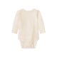 LUPILU® Premium Baby-Wickelbody Wolle/Seide (Beige, 74/80) - B-Ware neuwertig