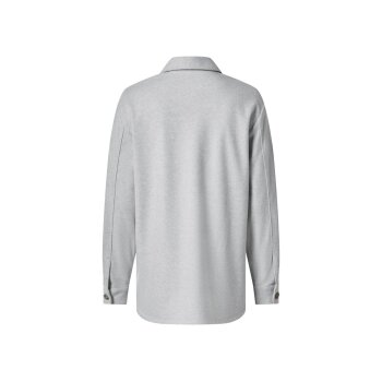 ESMARA® Damen Fleece-Overshirt (Grau, S(36/38)) - B-Ware neuwertig