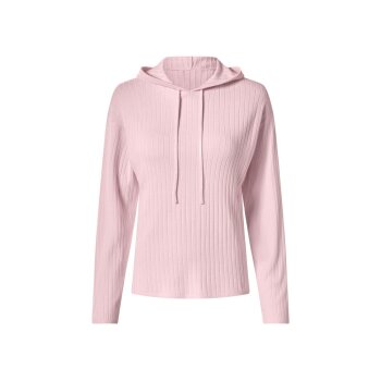 ESMARA® Damen Gerippter Strickhoodie (Pink, L(44/46)) - B-Ware neuwertig