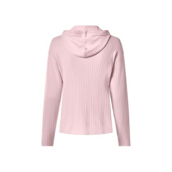 ESMARA® Damen Gerippter Strickhoodie (Pink, L(44/46)) - B-Ware neuwertig