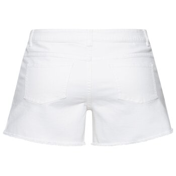esmara® Damen Jeansshorts, mit hohem Baumwollanteil (weiß, 46) - B-Ware neuwertig