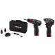 PARKSIDE PERFORMANCE® 12V Akku-Bohrschrauber Starterset mit 12V Akku-Drehschlagschrauber ¼ Zoll 170 Nm (mit Akku und Ladegerät) PBSPA 12 E4 / PDSSAP 12 B1 - B-Ware neuwertig
