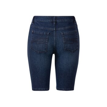 esmara® Damen Jeans Bermuda, im 5-Pocket-Style (dunkelblau, 40) - B-Ware neuwertig