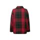 esmara® Damen Overshirt, im Karomuster, leger geschnitten (rot, L (44/46)) - B-Ware neuwertig