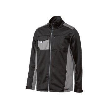 PARKSIDE® Herren Softshelljacke mit hohem Wärmerückhalt (schwarz/grau, XL(56/58)) - B-Ware neuwertig