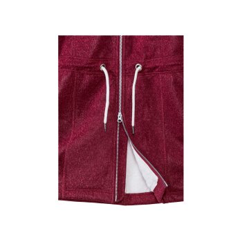 esmara® Damen Thermoparka, aus Strickfleece (rot, S (36/38)) - B-Ware neuwertig