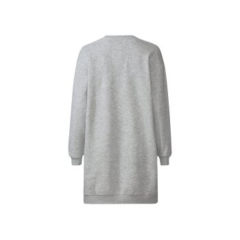 ESMARA® Damen Sweatkleid mit angerauter Innenseite (Grau, S (36/38)) - B-Ware neuwertig