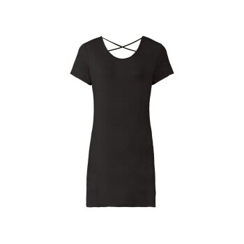 esmara Damen Kleid, figurbetont (schwarz, M (40/42)) - B-Ware neuwertig