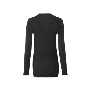 esmara® Thermounterhemd Damen, langarm (schwarz, M(40/42)) - B-Ware neuwertig