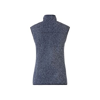 ESMARA® Damen Strickfleece Weste, mit Antipilling-Ausrüstung, marine, L (44/46) - B-Ware neuwertig