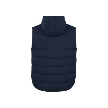 LIVERGY® Herren Sweatweste, weich gefüttert, mit Kapuze (navy, M(48/50)) - B-Ware neuwertig